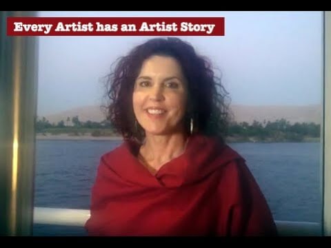 Crista Cloutier talking about how every artists has an artist story