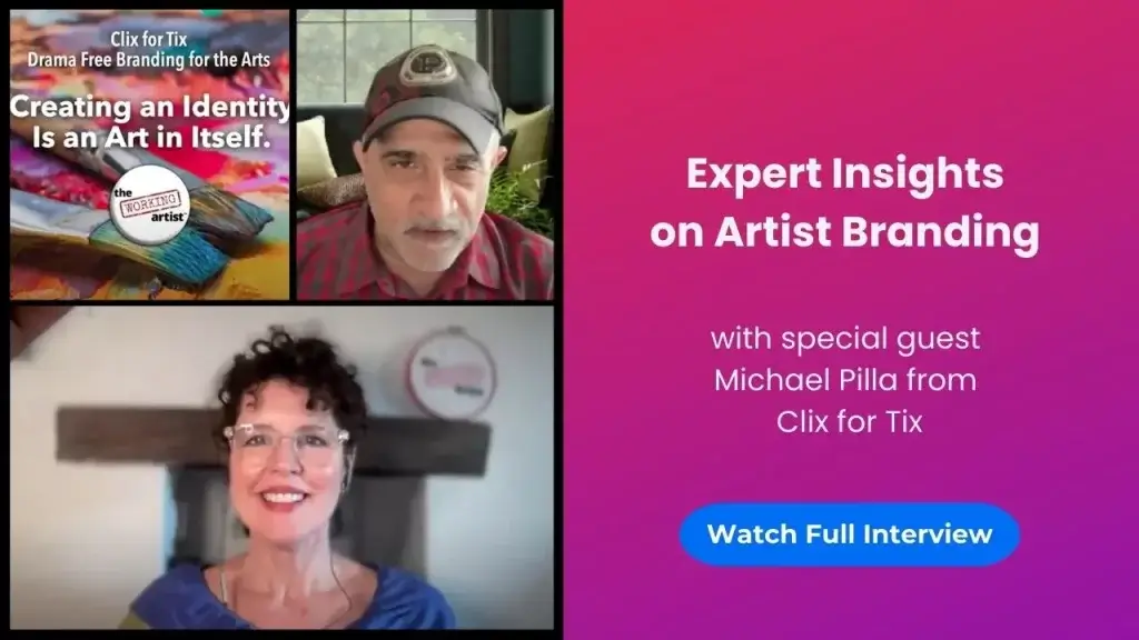 expert insights on artist branding with Crista Cloutier and Michael Pilla